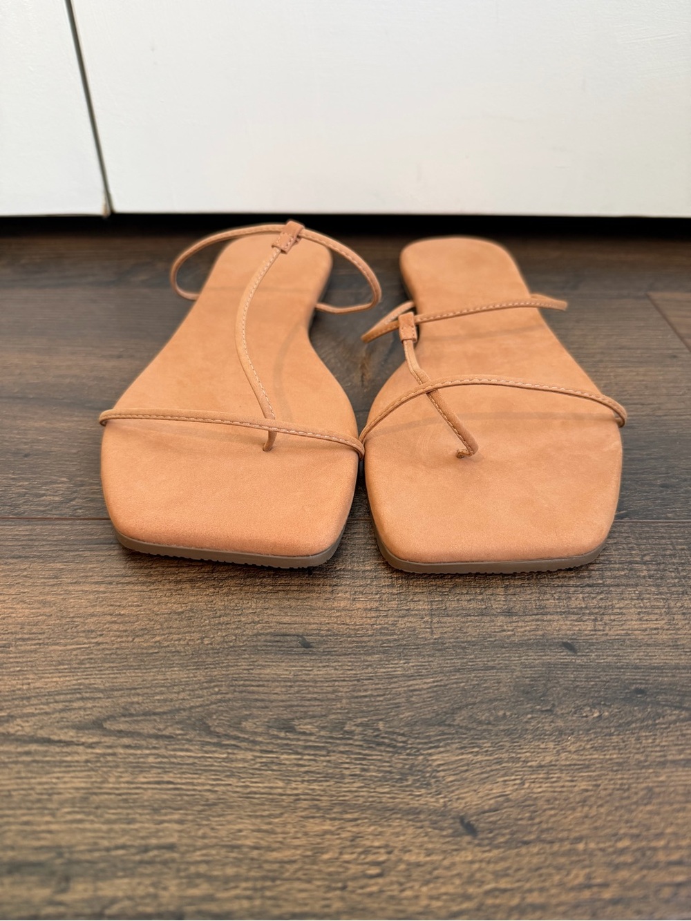 TKEES Women’s Chloe Square Toe Sandals Pout NWOT Size 9 - Picture 4 of 10